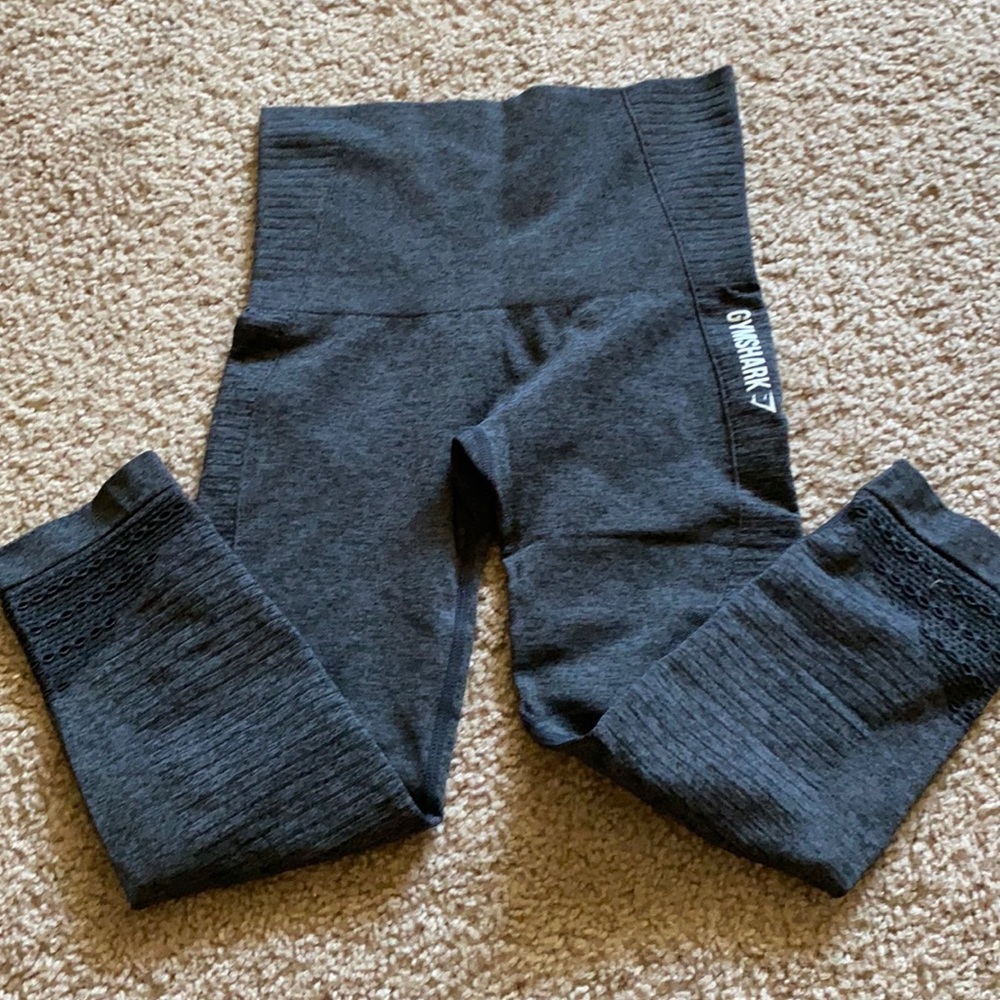 Gymshark origin seamless cropped leggings